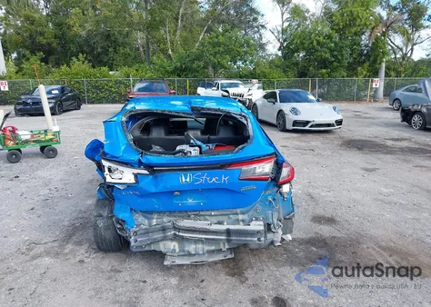 2022 Honda Civic Sport Touring z USA, uszkodzony, nr VIN 19XFL1H80NE023200